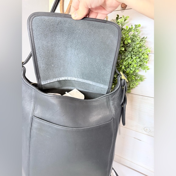 Coach 9060 Slim Duffle Sac Costa Rica– Vintage 2000, Leather Shoulder Bag - Picture 11 of 17